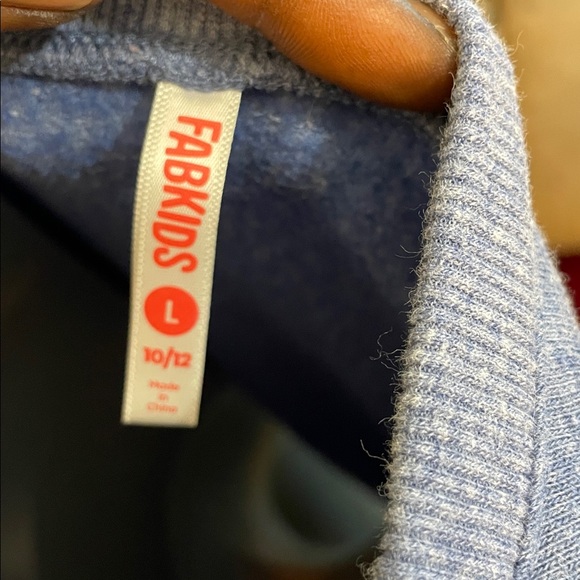 💥NEW ITEM💥 Fabkids Blue Knit Top Pullover - Picture 4 of 4